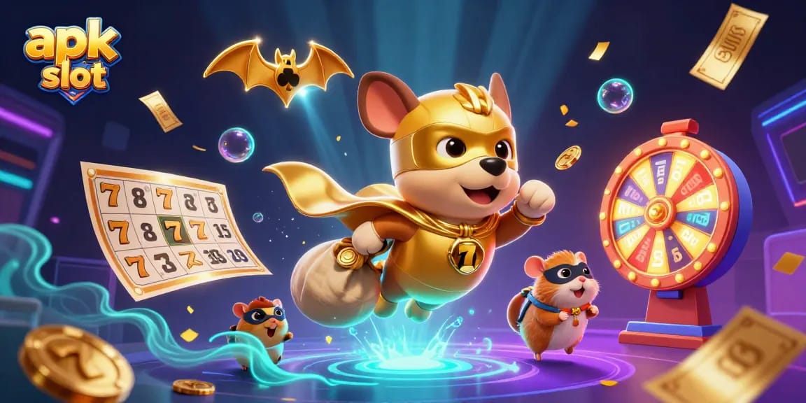 Play exciting apk slot games with vibrant visuals and engaging characters flying through winnings!