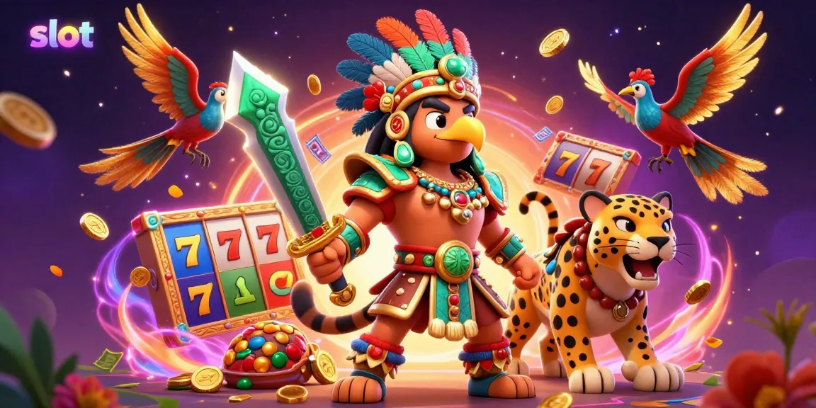 Spin and win with a vibrant slot scene featuring dynamic elements, immersing players in winning excitement.
