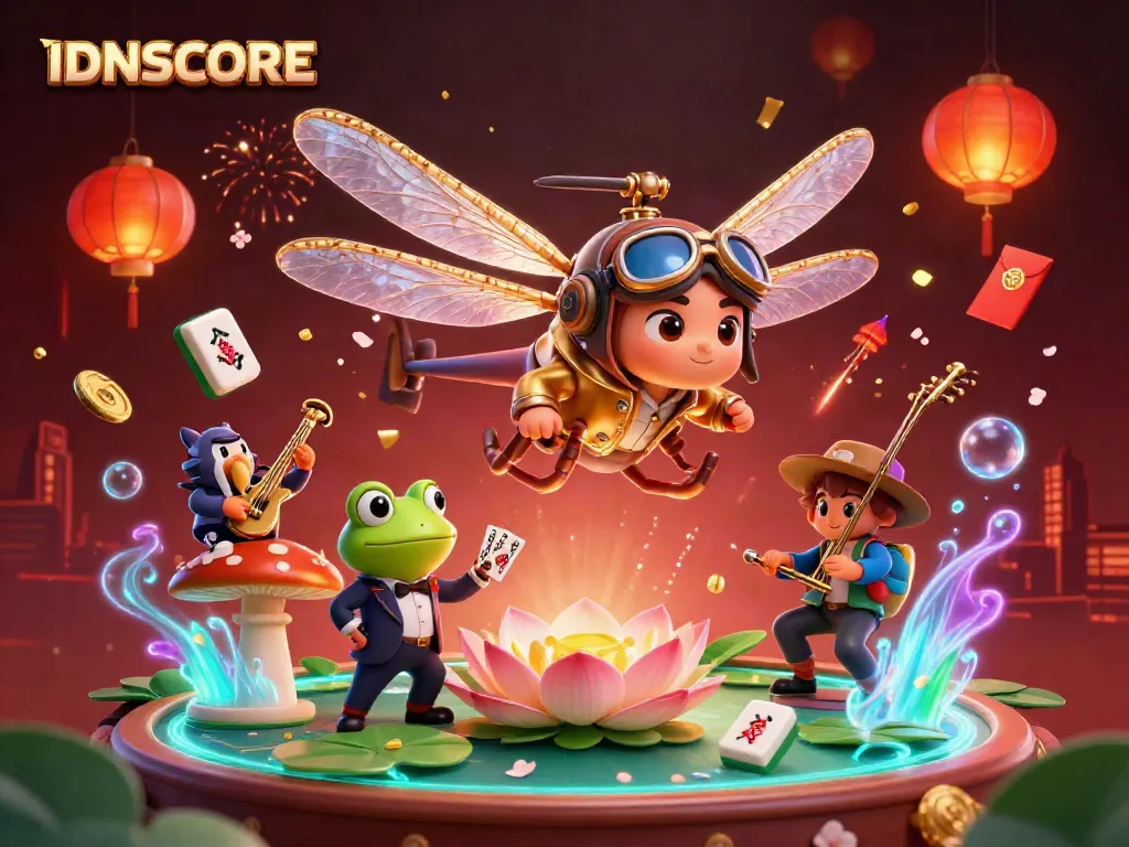 IDNSCORE delivers thrilling casino action with a dynamic scene of gaming elements and entertainment.
