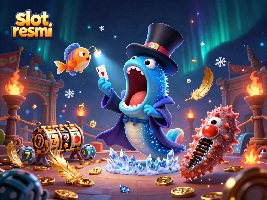 Gambarlah slot resmi dengan gulper eel, lampu jala dan selimut kasino dalam aksi spektakuler.
