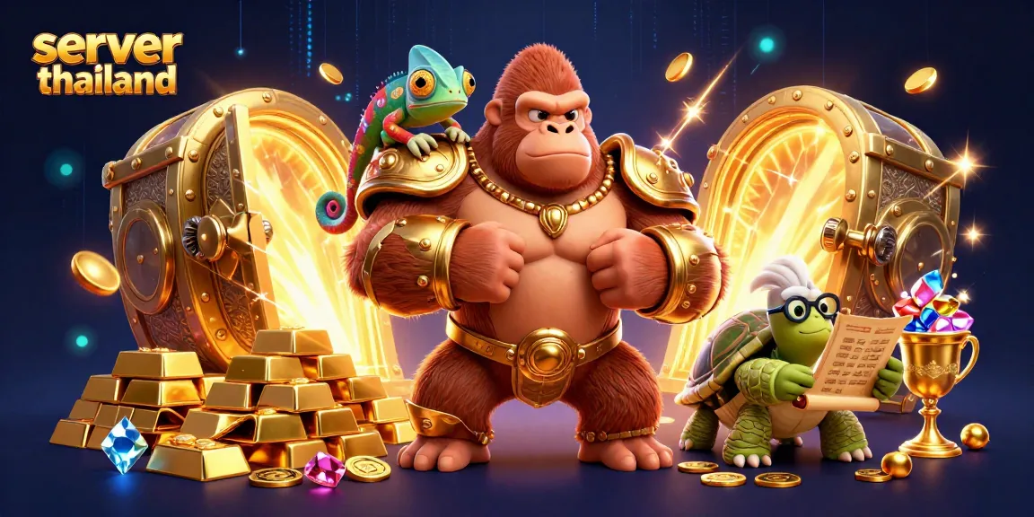 Win big at server thailand with vibrant characters and glimmering casino treasures.