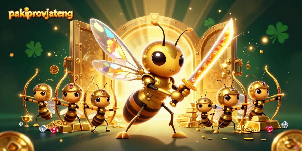 Play thrilling games at pakiprovjateng with golden hornets and dazzling treasures.