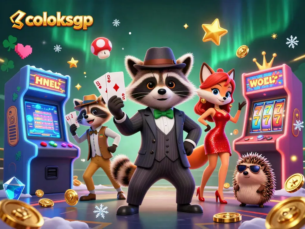 Menang besar di coloksgp dengan ilustrasi permainan kasino berkualitas tinggi dan karakter menarik.