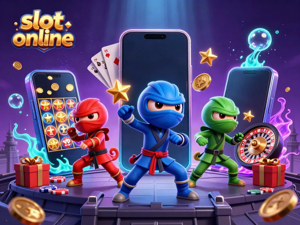 Temukan dunia slot online yang mendebarkan dengan ninja chameleon beraksi di atas gedung.