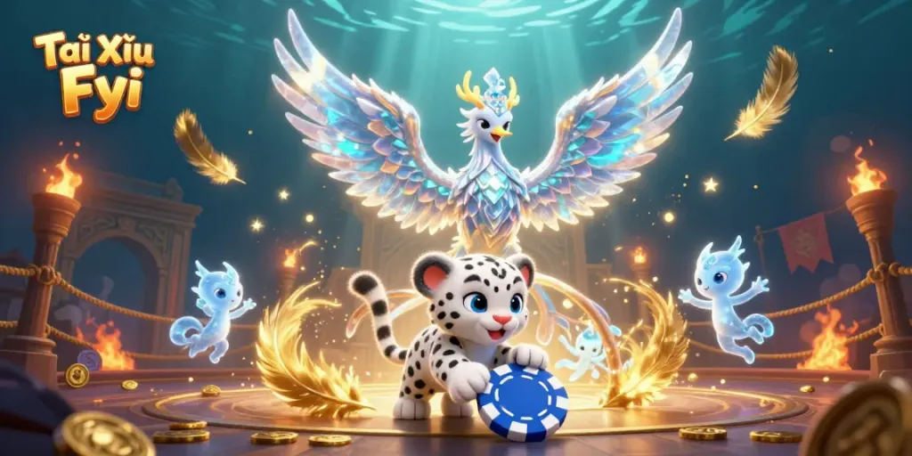 Engage with Tài Xỉu Fyi through an enchanted realm of ice-themed casino magic and playfulness.