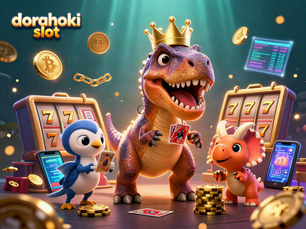 Menggandakan kemenangan di dorahoki slot dengan T-Rex ramah, pterosaurus membantu, dan trik raksasa.