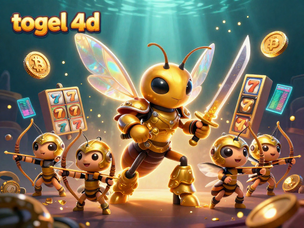 Menangkan togel 4d dengan ilustrasi paduan karakter dan elemen kasino yang kaya dan menarik.