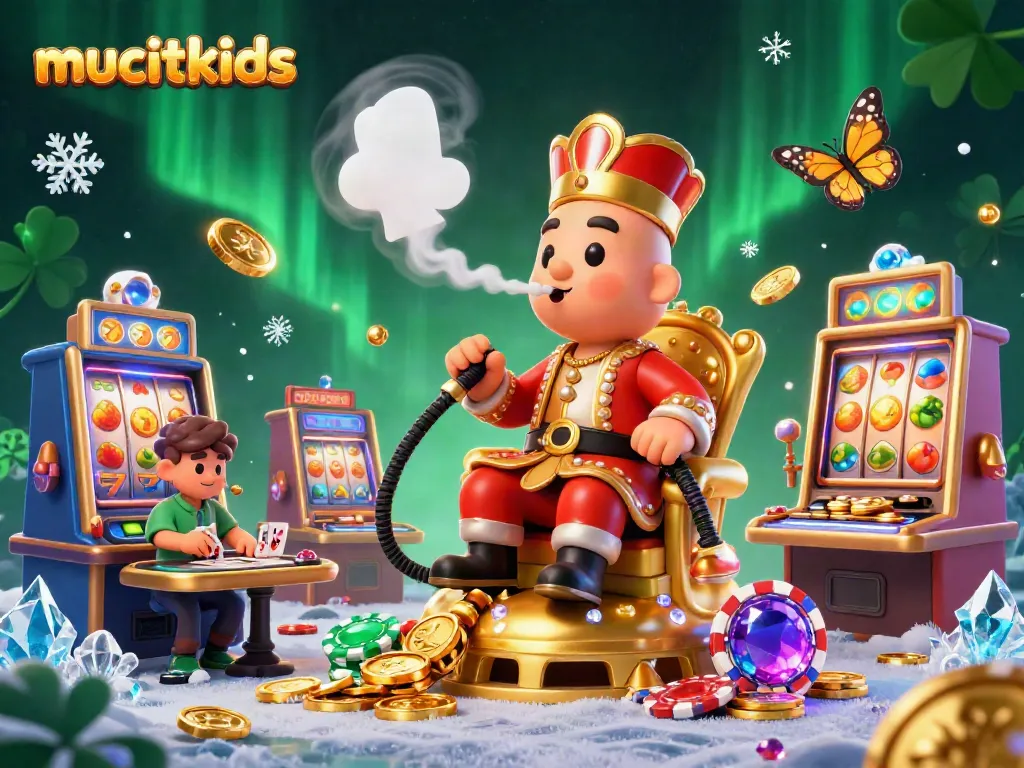 Menangkap momen bermain mesin slot di mucitkids yang menyajikan keseruan permainan dan peluang menang.