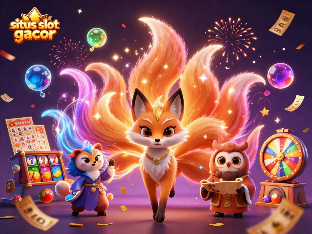 Engage in thrilling gameplay at situs slot gacor with spirited characters and vibrant slot elements.