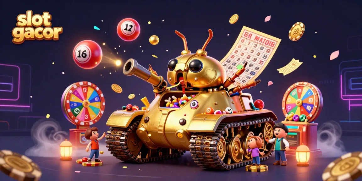 Experience the excitement of slot gacor with a dynamic casino scene featuring thrilling games and vibrant visuals.