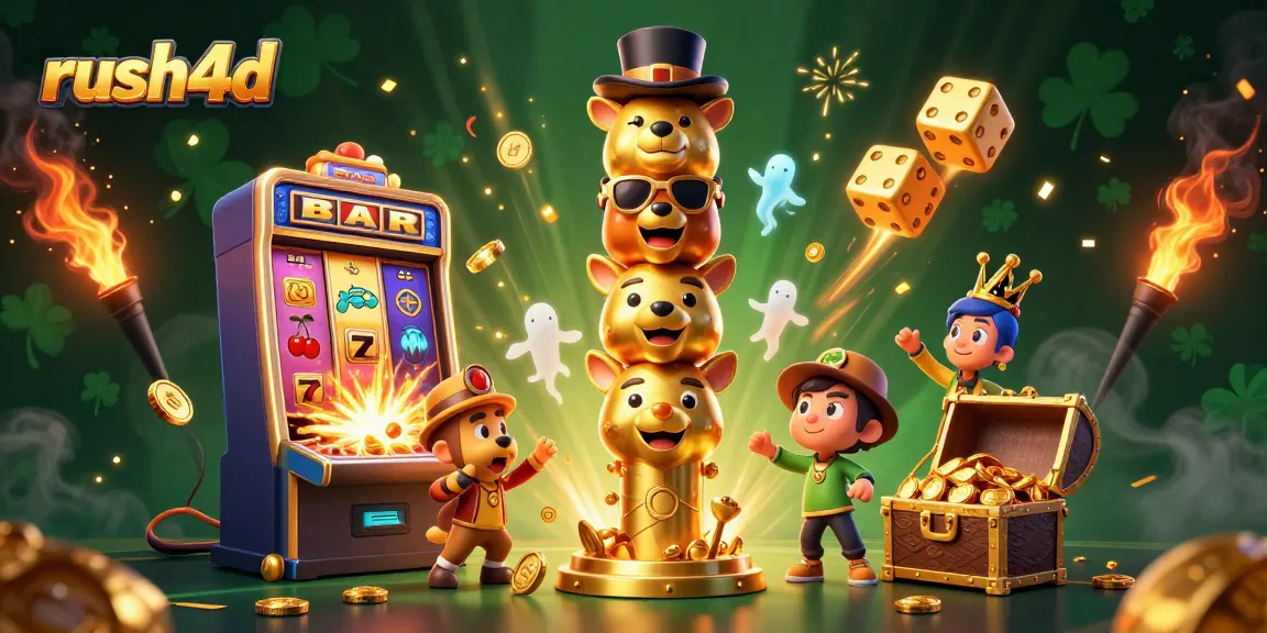 Rasakan keseruan rush4d dengan jackpot slot yang meledak di dunia kasino.