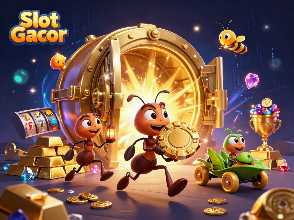 Slot Gacor menawarkan visual menakjubkan dari karakter-karakter kasino yang menarik dan elemen keberuntungan.