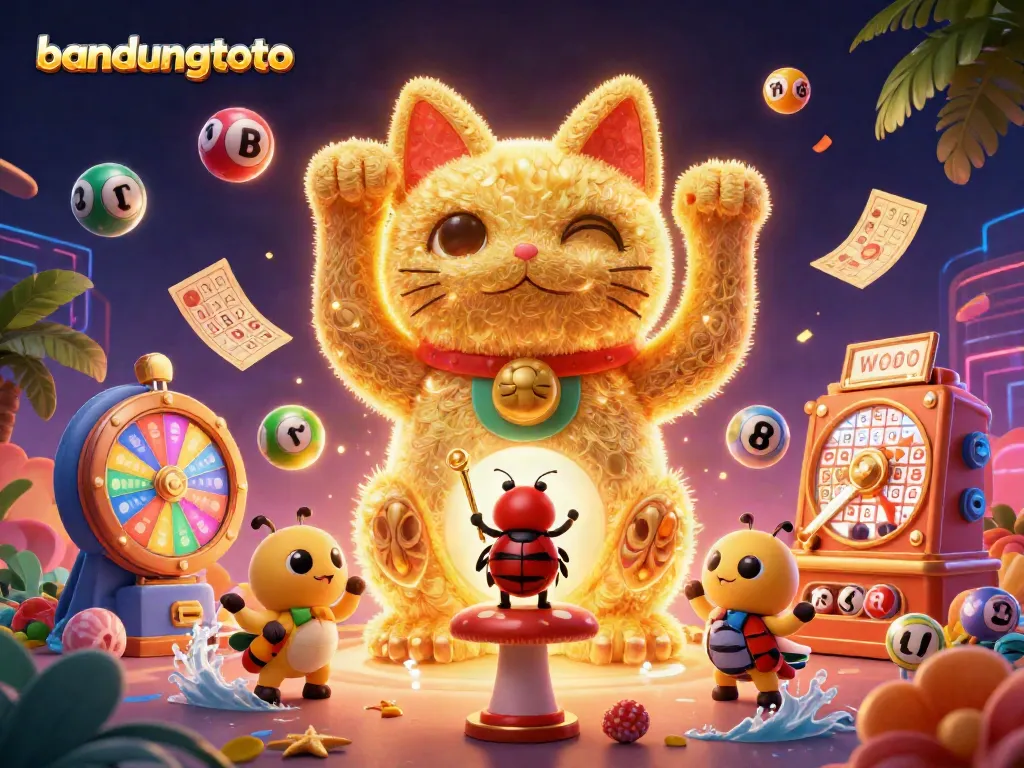 Engage with bandungtoto's vibrant online games featuring dynamic casino symbols and lottery elements.