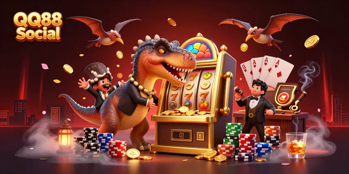 Experience QQ88 Social as a pachycephalosaurus wins jackpots, savoring exciting casino action and rich gaming elements.