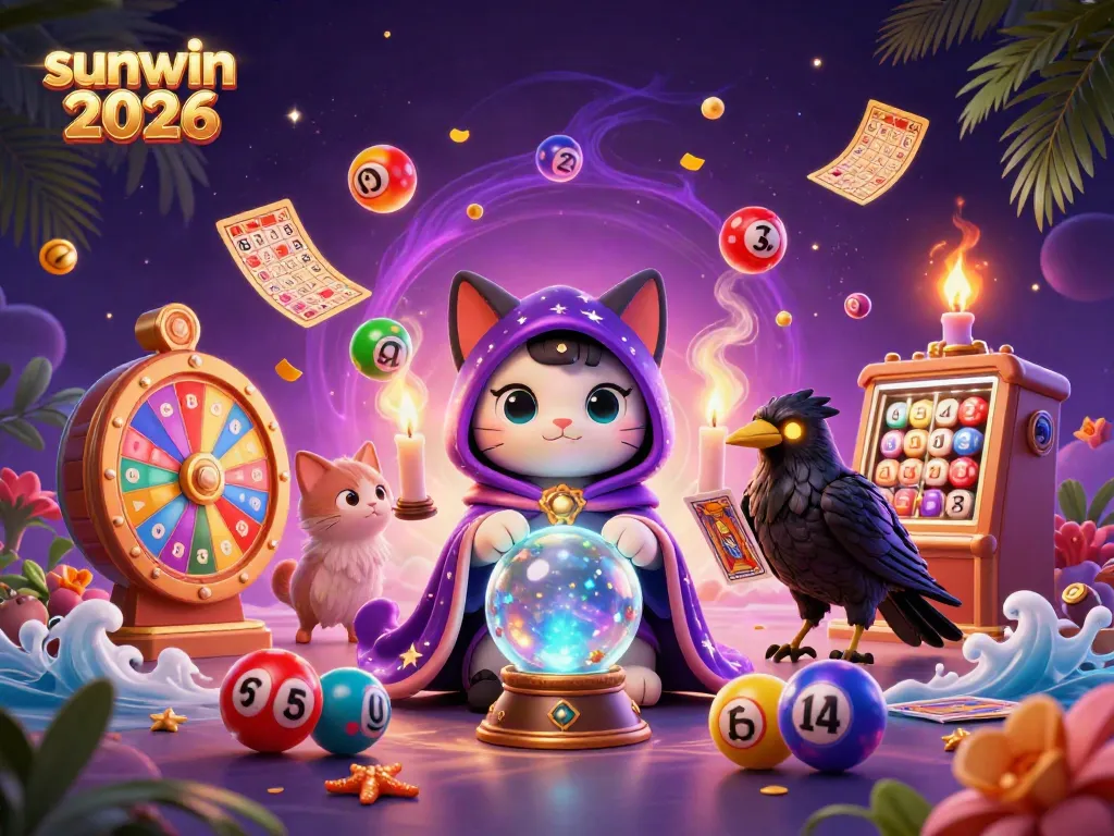 Engage with the vibrant sunwin 2026 casino scene featuring mystical characters and dynamic game elements.