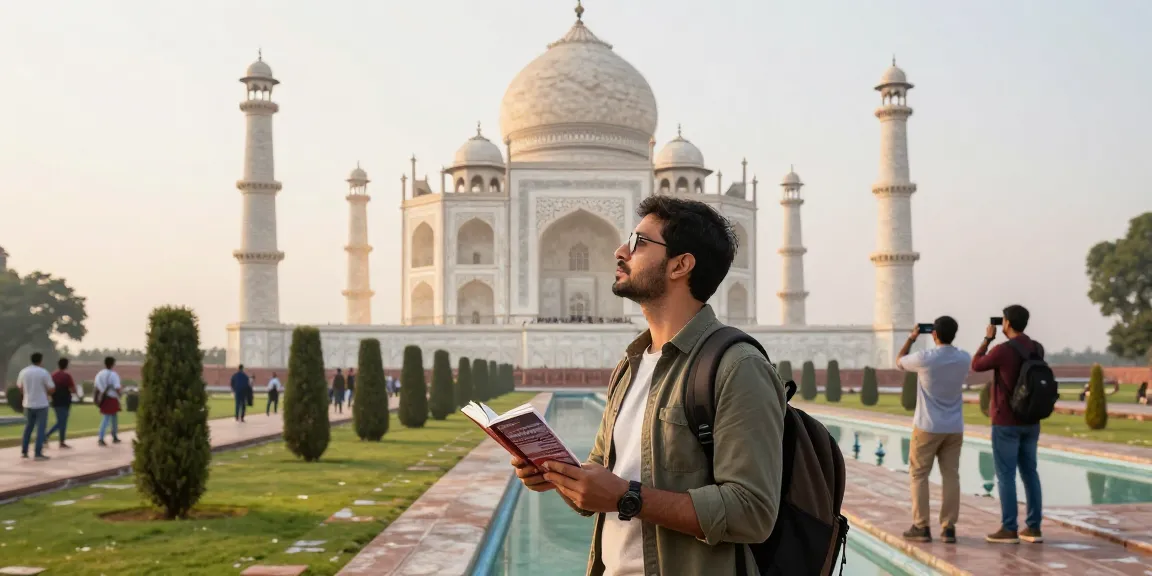 Experience the beauty of Taj Mahal at sunrise with rokok88 super travel guide.