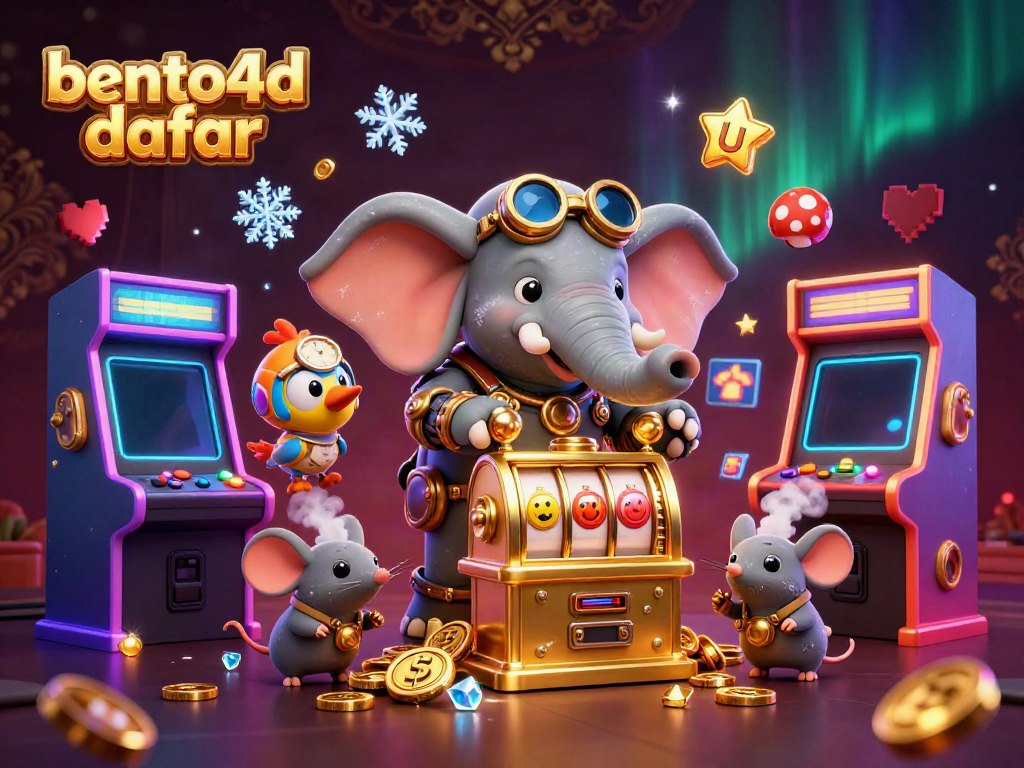 Win big with bento4d daftar while enjoying a vibrant casino arcade experience.