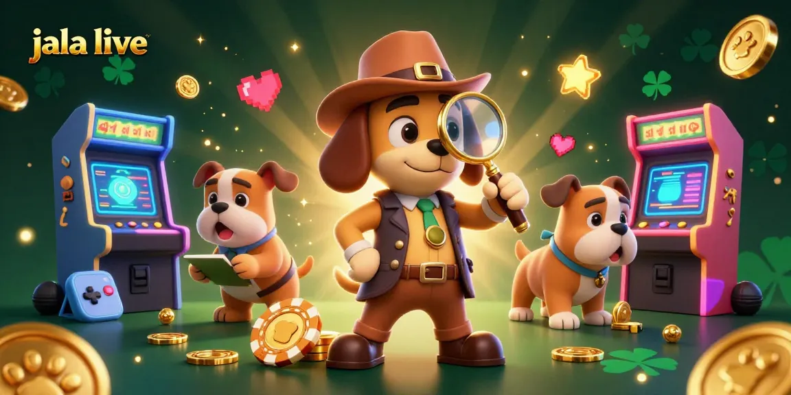 Engage with jala live's thrilling poker action, examining golden chips in an intricate 3D illustration.
